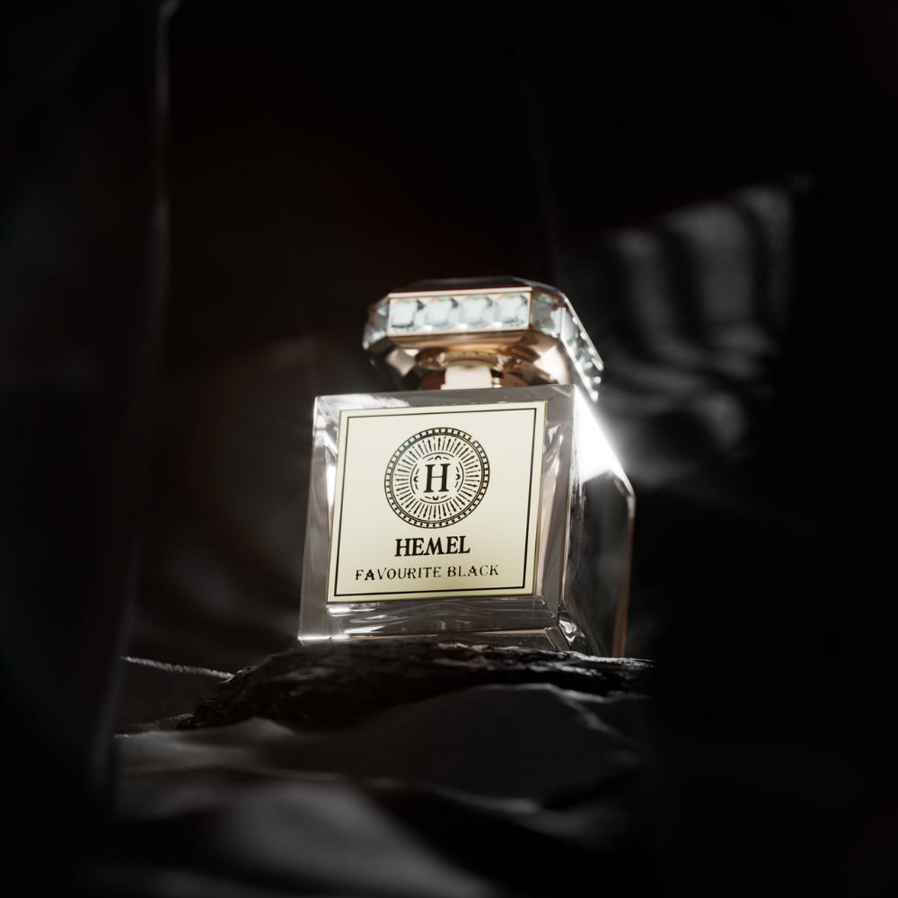 Hemel Favourite Black Perfume Bottle
