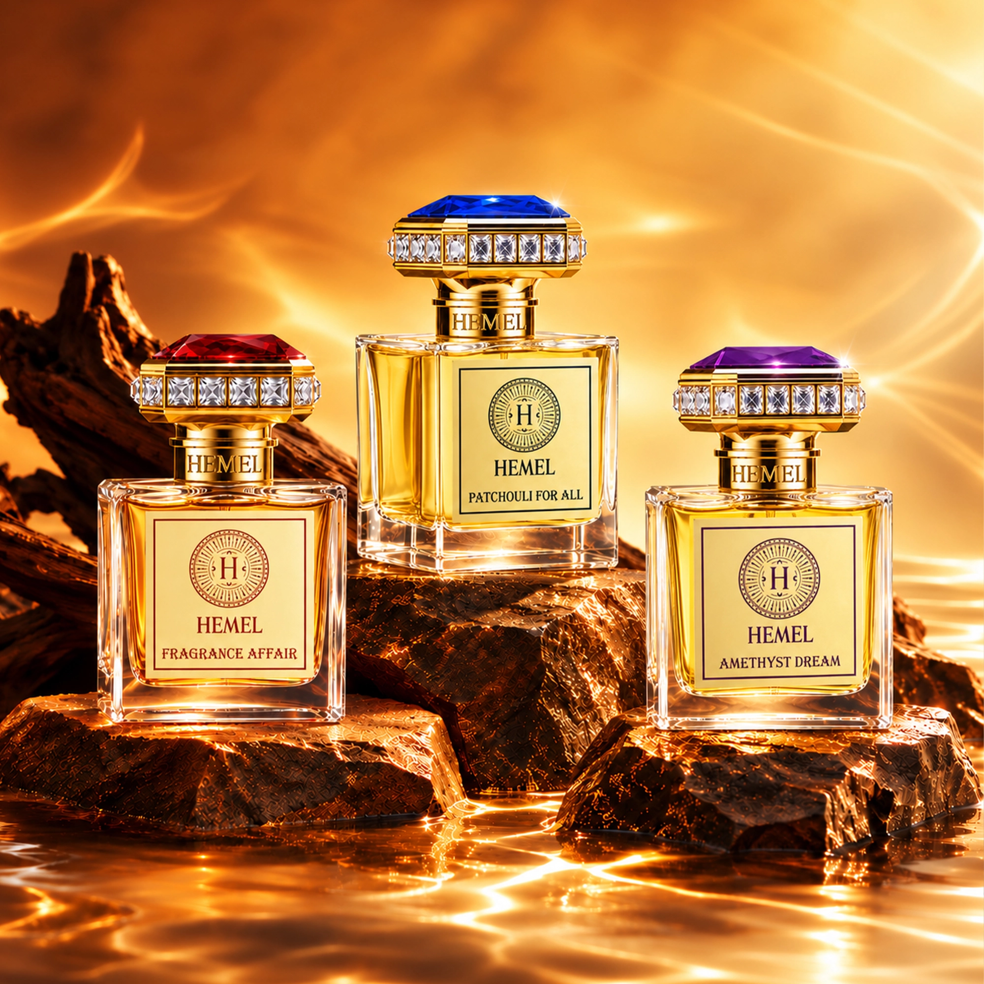 Hemel Pride perfume in a botanical setting