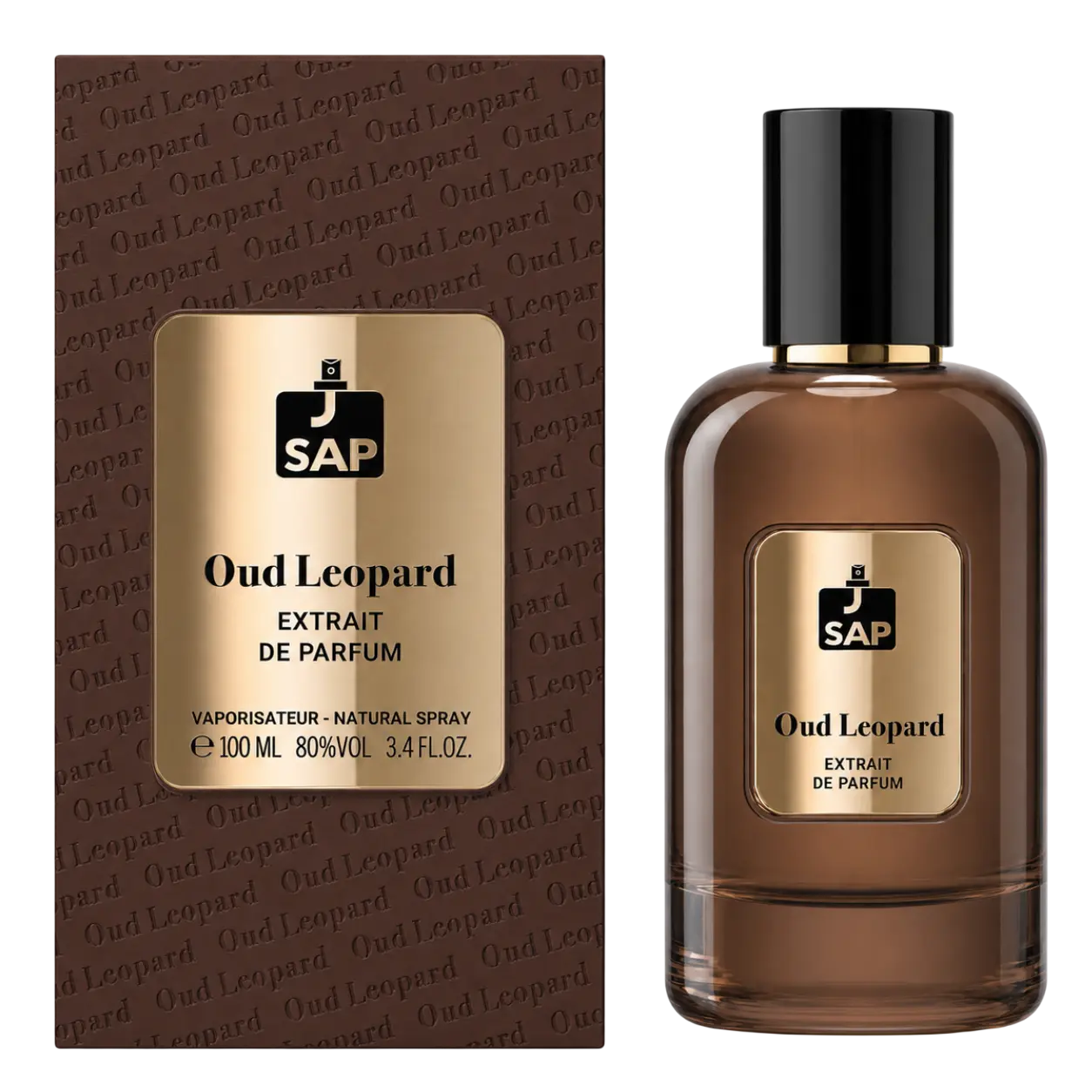 Oud Leopard Extrait de Parfum Packaging