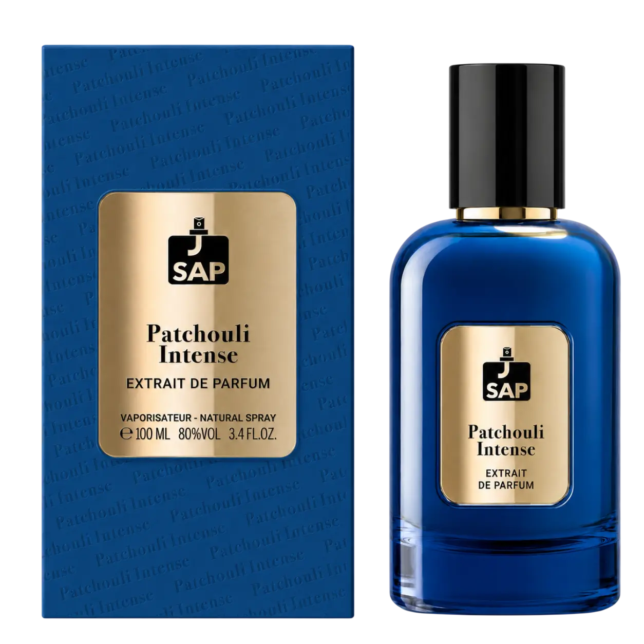 Patchouli Intense Extrait de Parfum Packaging